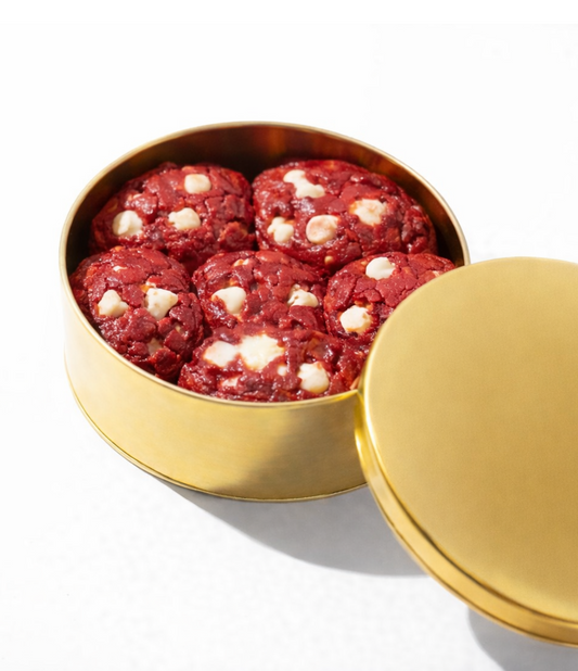 Red velvet Cheesecake - Lata cookie